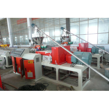 2014 de alta calidad WPC WOOD PLASTIC COMPOSITE SHOET BOARD EXTRUSION MACHINE LINE